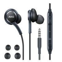Wire Control Headset for Smartphone 3.5mm In-ear Wired Microphone Volume Control Headset Earphone