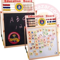 চৌম্বকীয় সাদা এবং কালো বোর্ডের সাথে বাচ্চাদের শিখার সহায়ক শিক্ষা বোর্ড