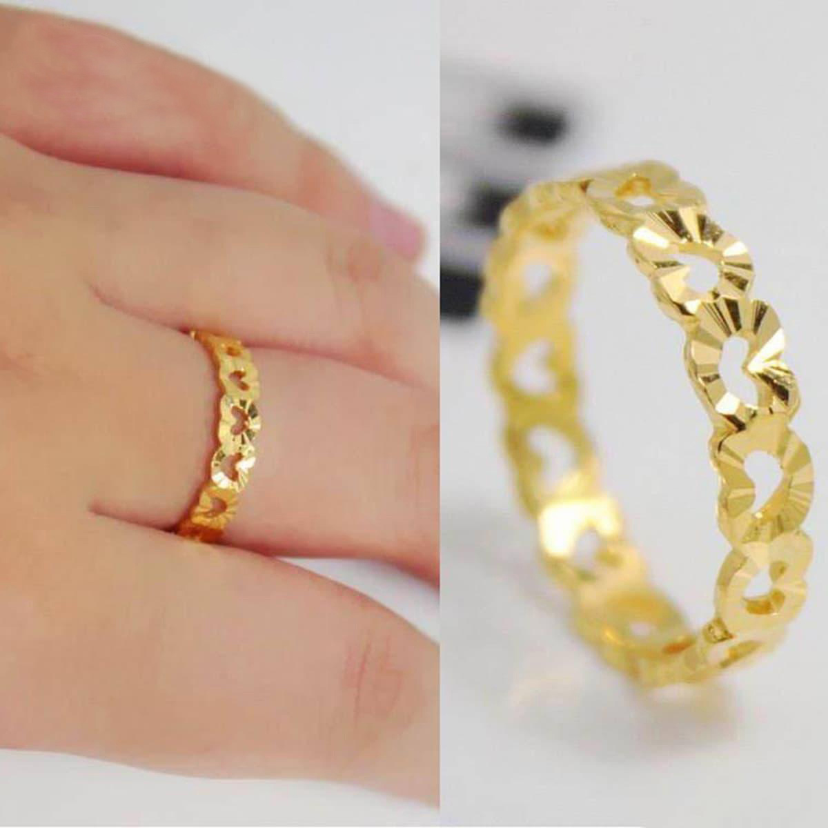 Gold Plated Copper Finger Ring