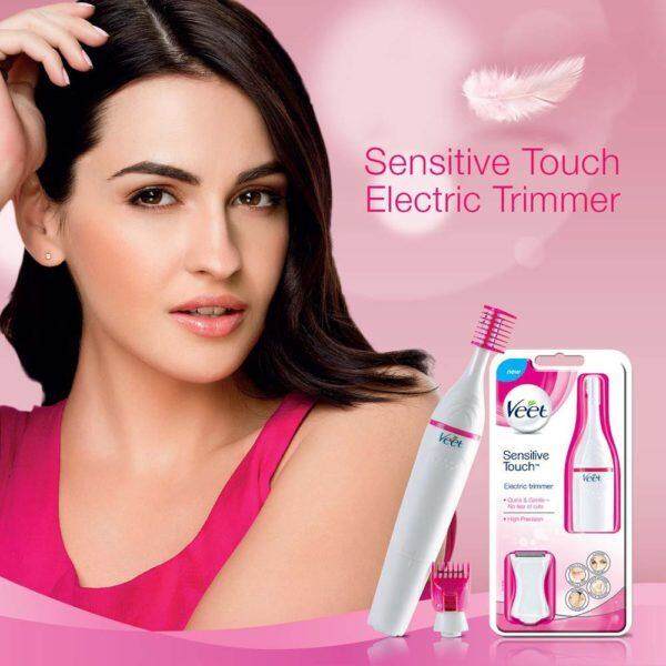 Hair Removal Ladies Sensitive Touch Expert Trimmer Shaver Eyebrow, Face, Underarms Bikini