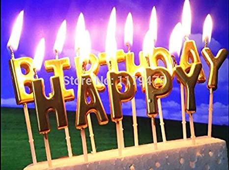 Happy Birthday Cake Candles 1set