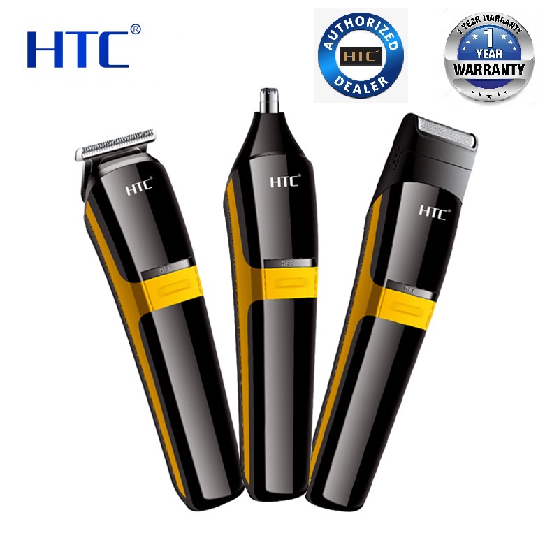 HTC AT-1322 Professional Gromming kit 3 in 1 Rechargeable Clipper Trimmer Shaver