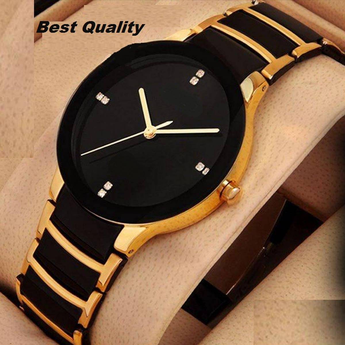 MB1344 Stainless Steel Watch for WoMen GoldenBlack