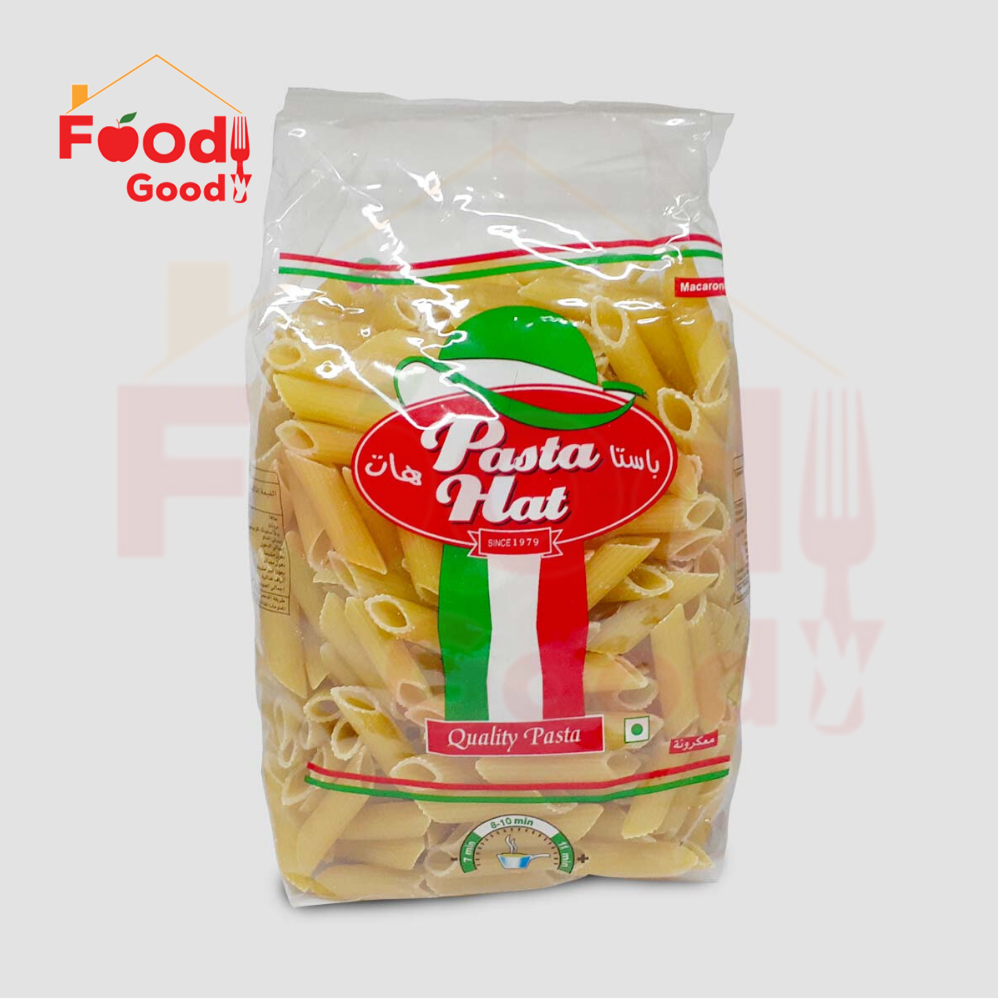 Pasta Hat Macaroni (Rigate) - 500g