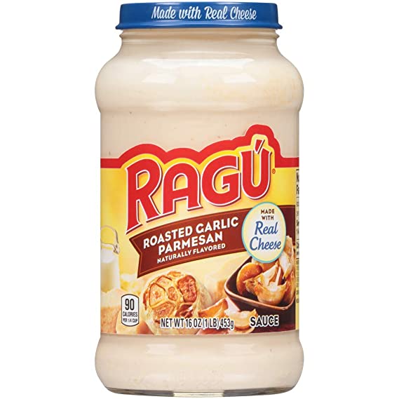 Ragu Cheesy Roasted Garlic Parmesan Sauce 454gm