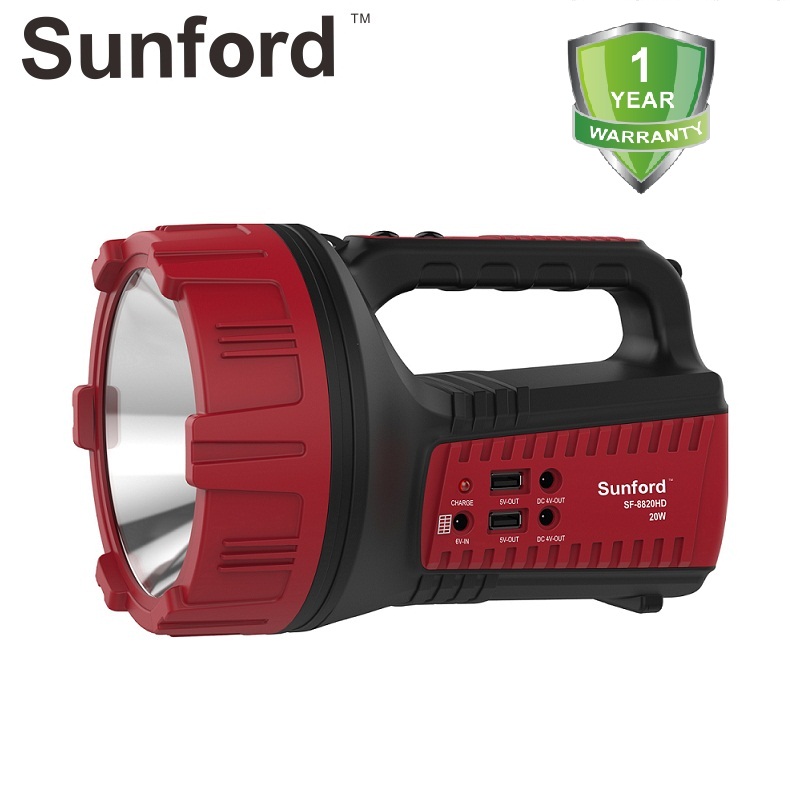 Sunford SF-8830HD rechargeable Searchlight with 30W LED
