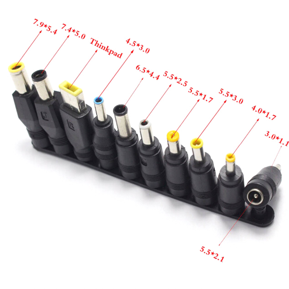 Universal DC 5.5mmx2.1mm connectors charger converter laptop adapter