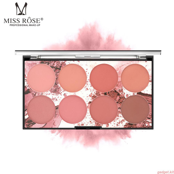 Miss rose 8 Colors Blusher Palette