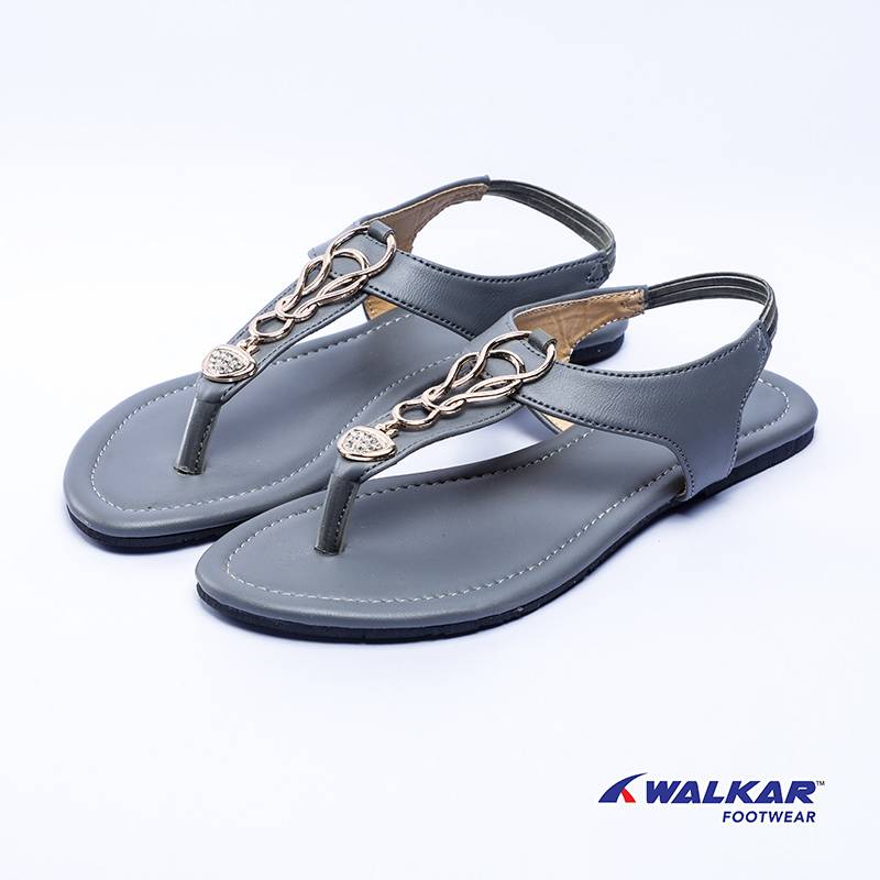 Walkar Ladies Flat-Back Belt Sandal