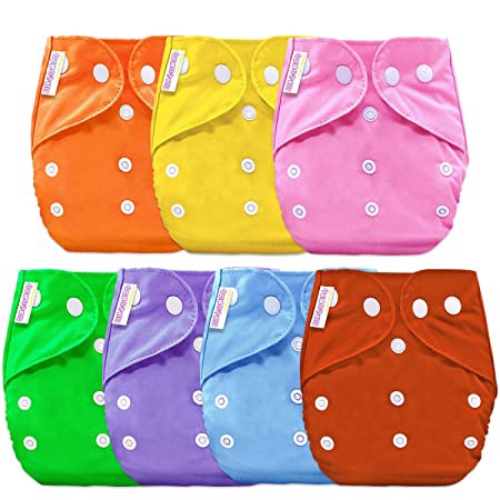 Washable Reusable Baby Cloth Diaper - 1pc